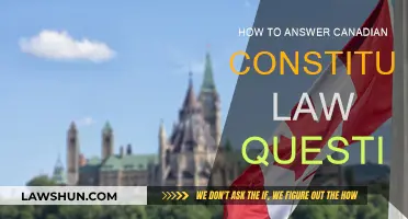 Strategies for Answering Canadian Constitutional Law Questions