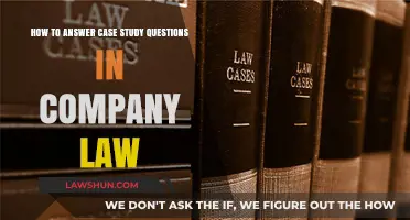 Strategies for Answering Company Law Case Study Questions