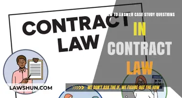 Strategies for Answering Case Study Questions in Contract Law
