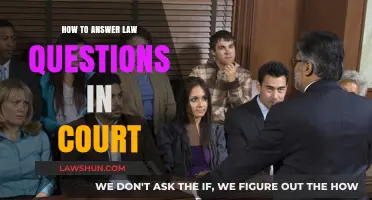 Mastering Courtroom Responses: Effective Strategies for Answering Law Questions