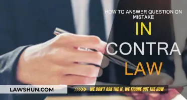Strategies for Answering Questions on Mistakes in Contract Law