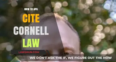 Mastering APA Citations for Cornell Law: A Comprehensive Guide