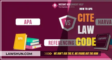 Mastering APA Citations for Legal Codes: A Comprehensive Guide