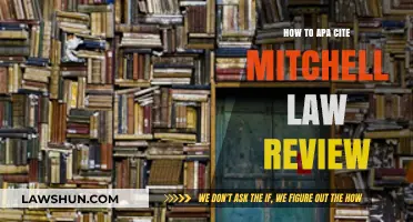 Mastering APA Citations for Mitchell Law Review: A Comprehensive Guide