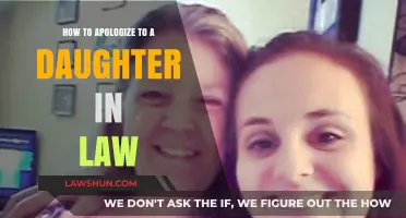 Healing Relationships: A Guide to Apologizing to Your Daughter-in-Law
