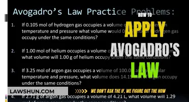 Avogadro's Law: Practical Applications for Gas Laws