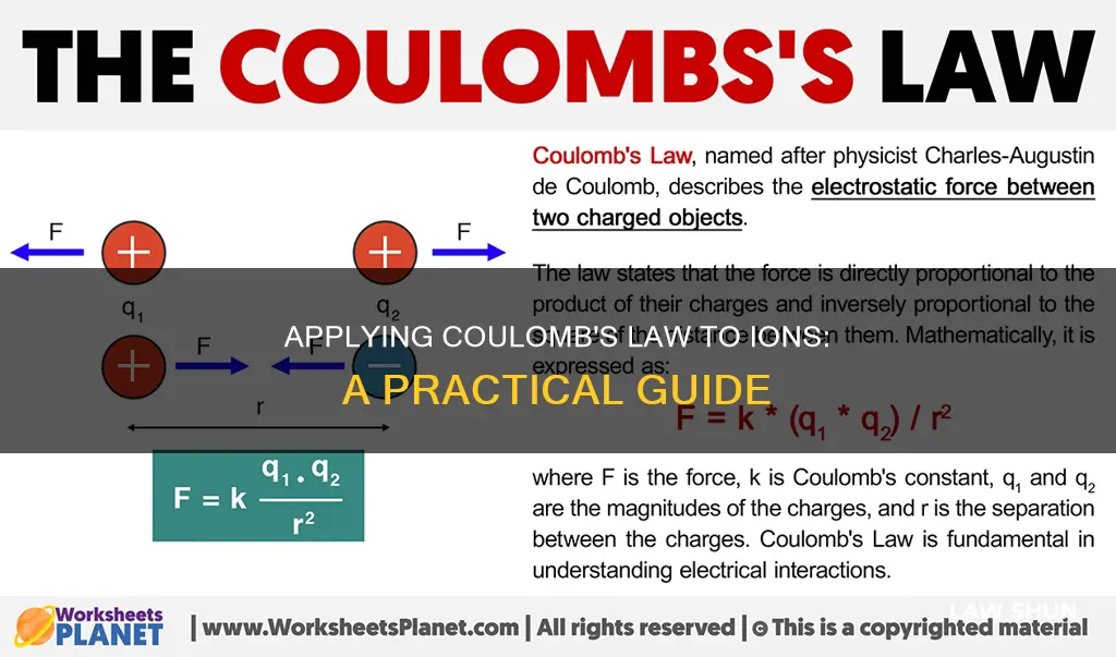 how to apply coulomb