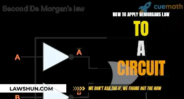 Applying De Morgan's Law to Circuits: A Step-by-Step Guide