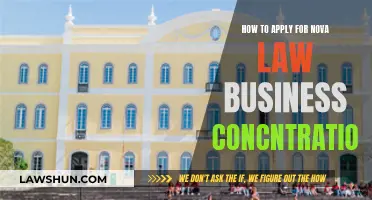 Nova Law: How to Apply for Business Concentration