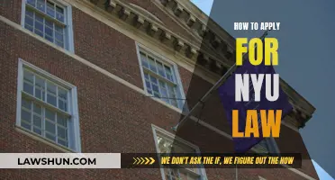 Applying to NYU Law: A Comprehensive Guide