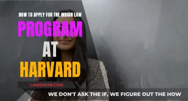 Applying to Harvard: Indian Law Program