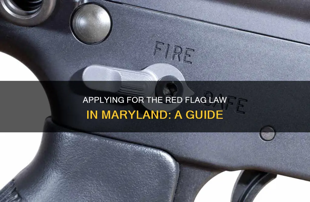 how to apply for the red flag law in maryland