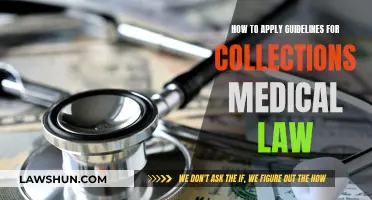 Medical Law: Applying Guidelines for Collections