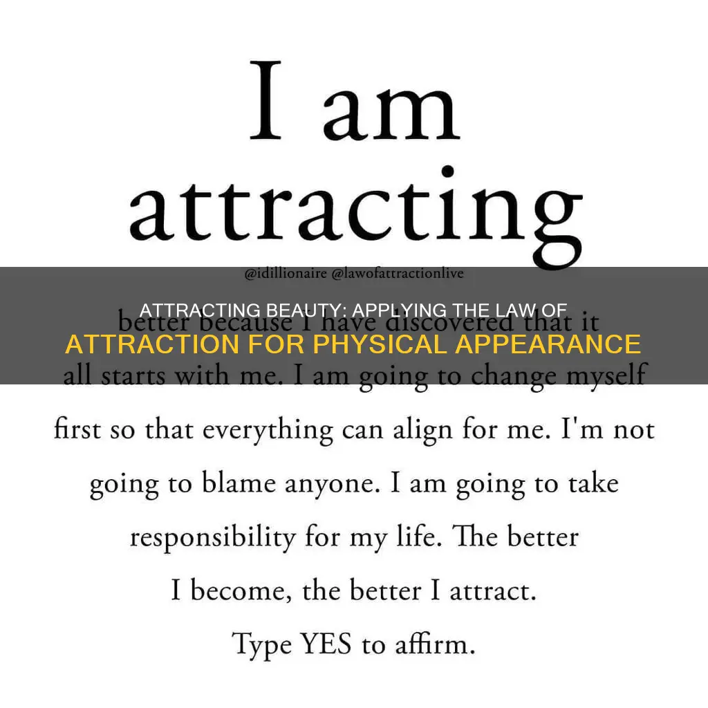 how to apply law of attraction for beauty