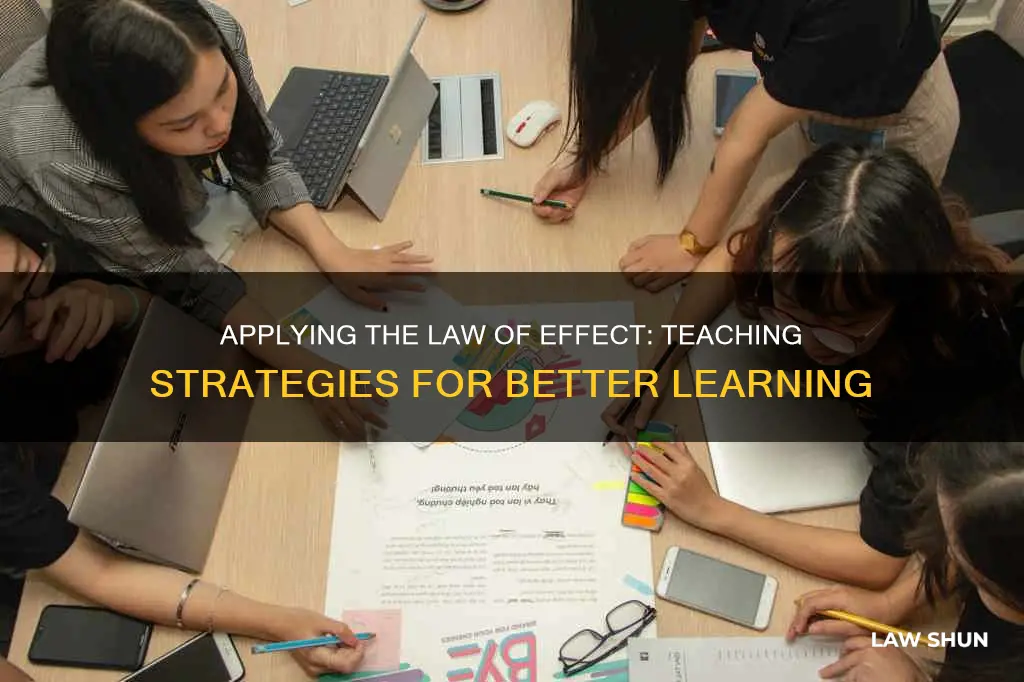 how to apply law of effect in teaching