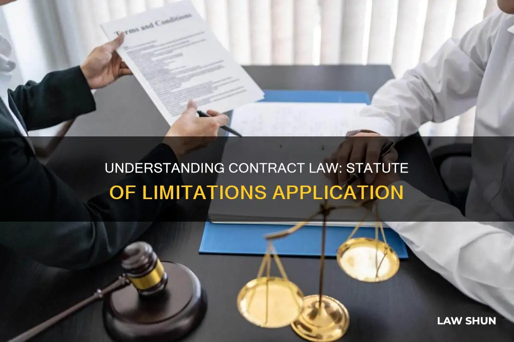 how to apply statute of limitations under contract law