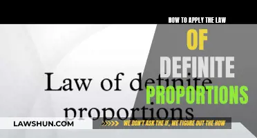 Understanding the Law of Definite Proportions: A Practical Guide