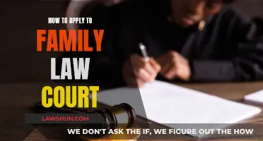 Applying to Family Law Court: A Step-by-Step Guide