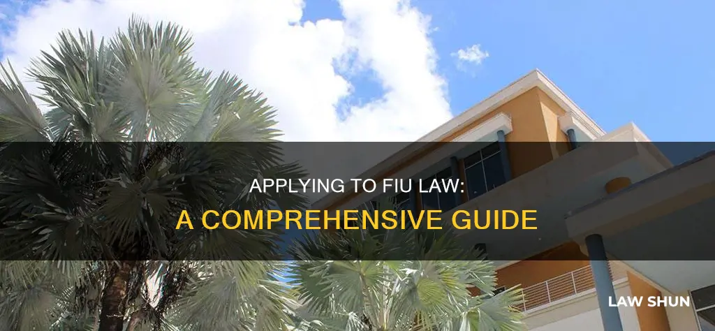 how to apply to fiu law