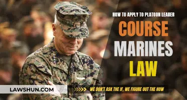 Applying for the Marines Platoon Leader Course: Legal Requirements