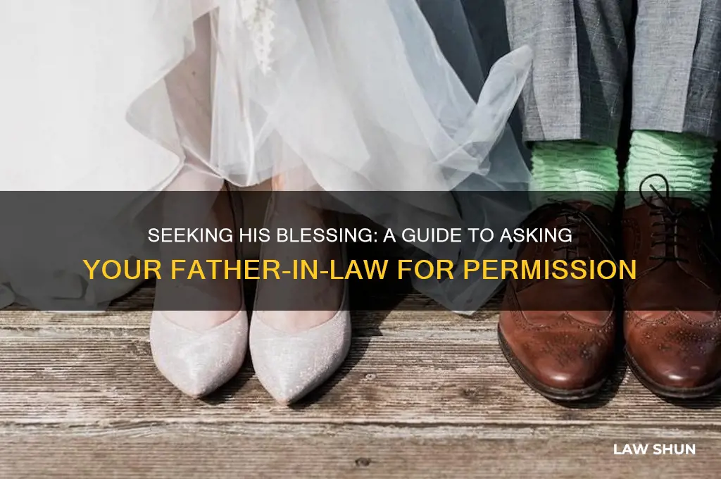 how to ask father in law for permission