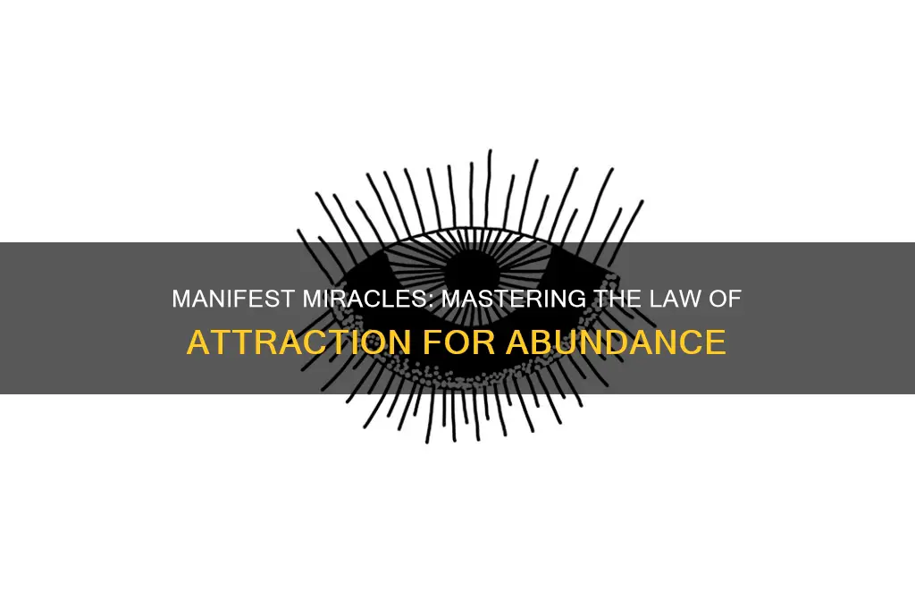 how to attract miracles law of attraction