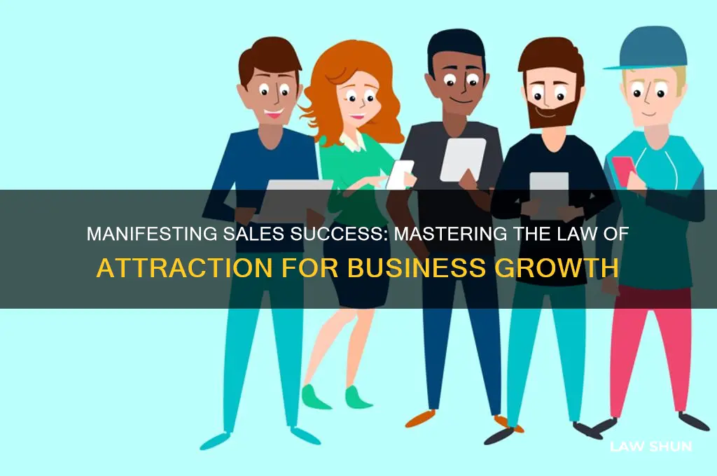 how to attract sales by law of attraction