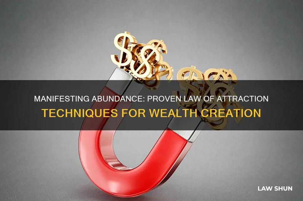 how to attract wealth with law of attraction