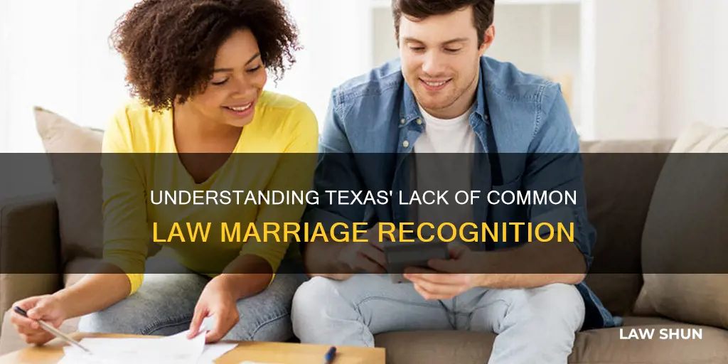 how to avoid common law marriage in texas
