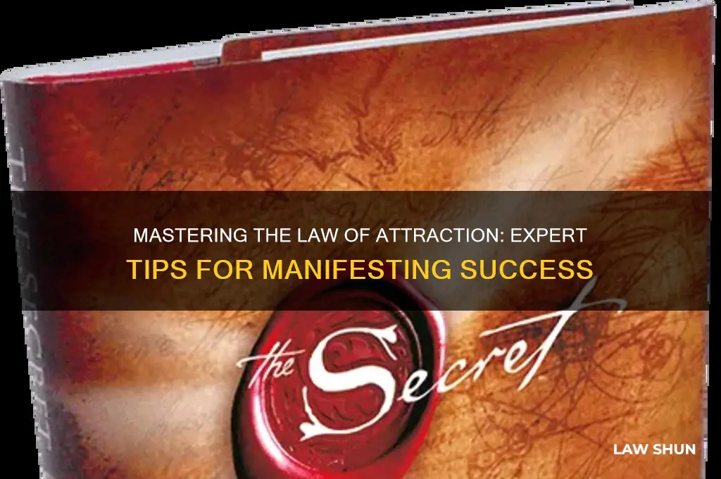 how to be a law of attraction expert