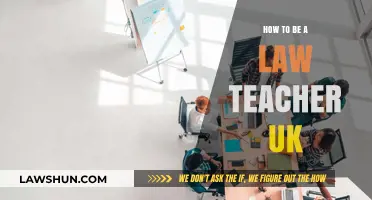 Becoming a Law Teacher in the UK: A Guide