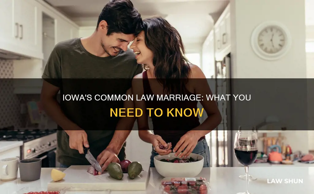 how to be common law married in iowa