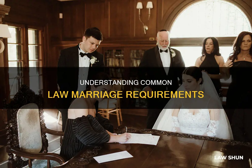 how to be common law married