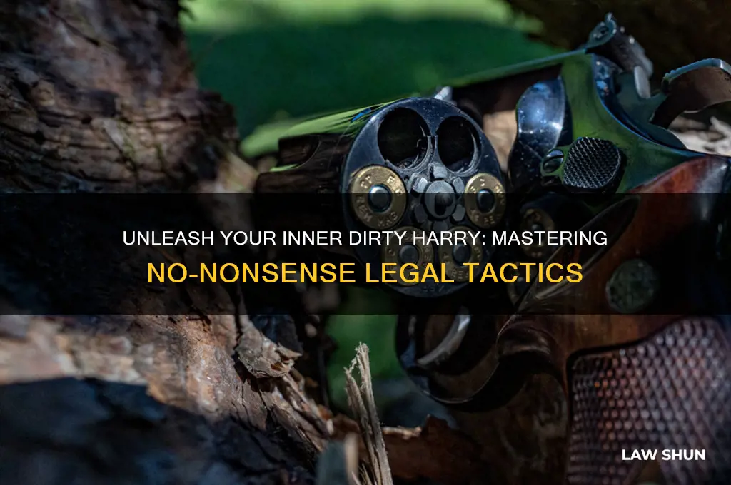 how to be dirty harry when it comes to law