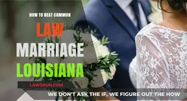 Navigating Louisiana's Common Law Marriage Complexities
