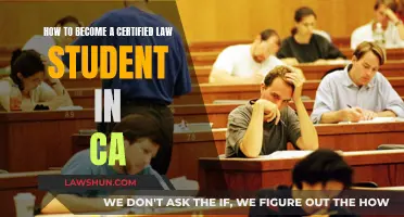 Becoming a Certified Law Student in California: A Guide