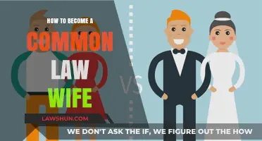 Common-Law Wife: Steps to Legally Marry