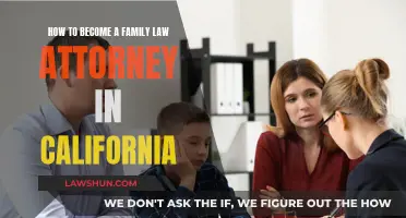 Becoming a California Family Law Attorney: A Guide