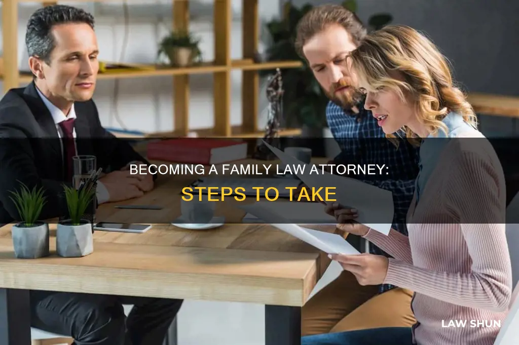 how to become a family law attorney