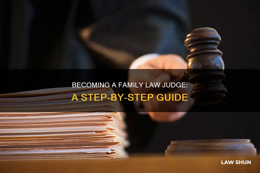 how to become a family law judge