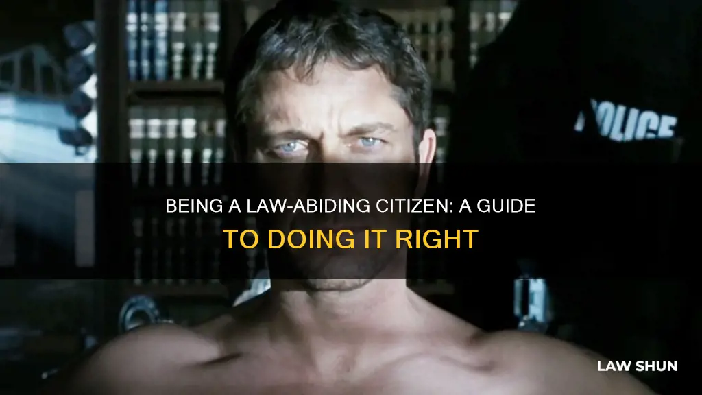 how to become a law abiding citizen