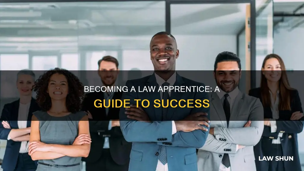 how to become a law apprentice