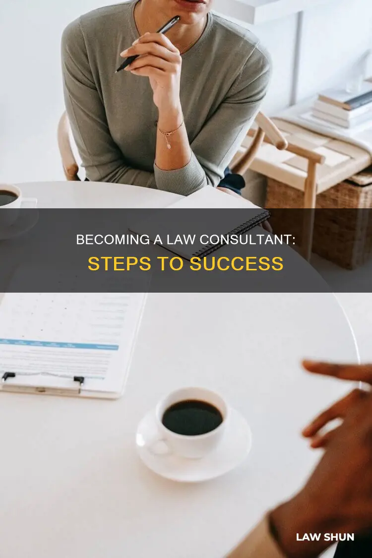 how to become a law consultant