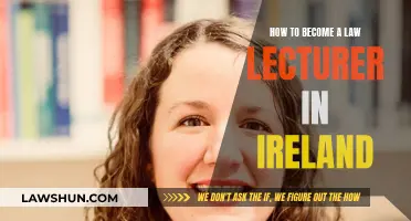 Becoming a Law Lecturer in Ireland: A Guide