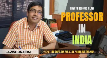 Roadmap to Becoming a Law Professor in India