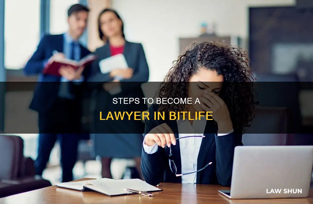 how to become a lawer in bitlife