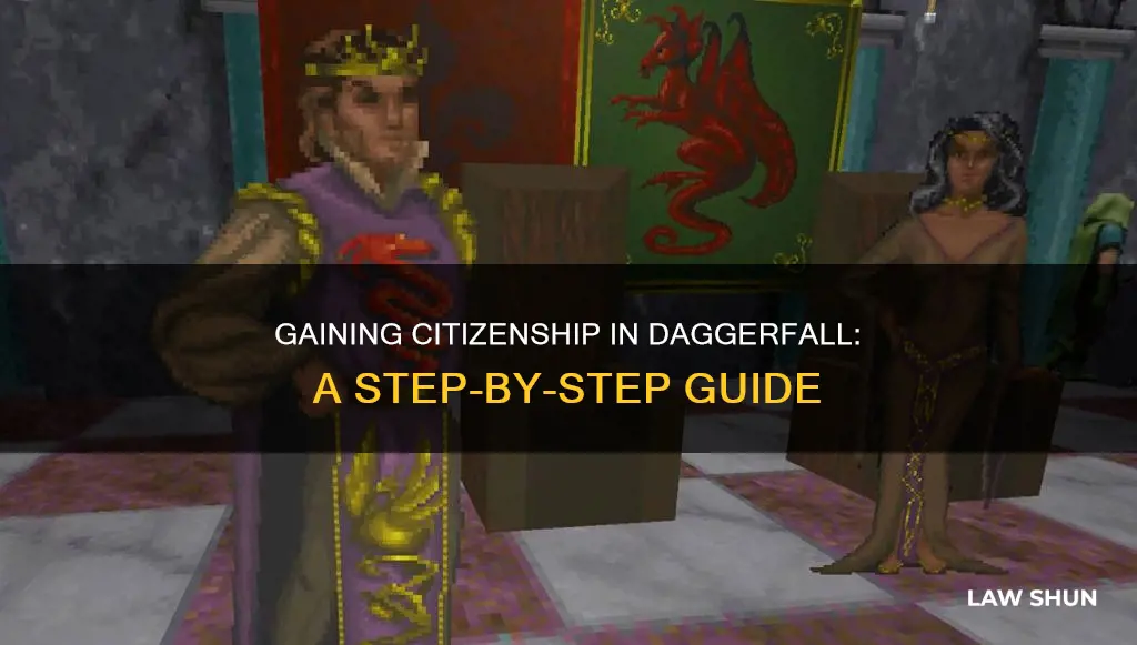 how to become a lawful citizen daggerfall