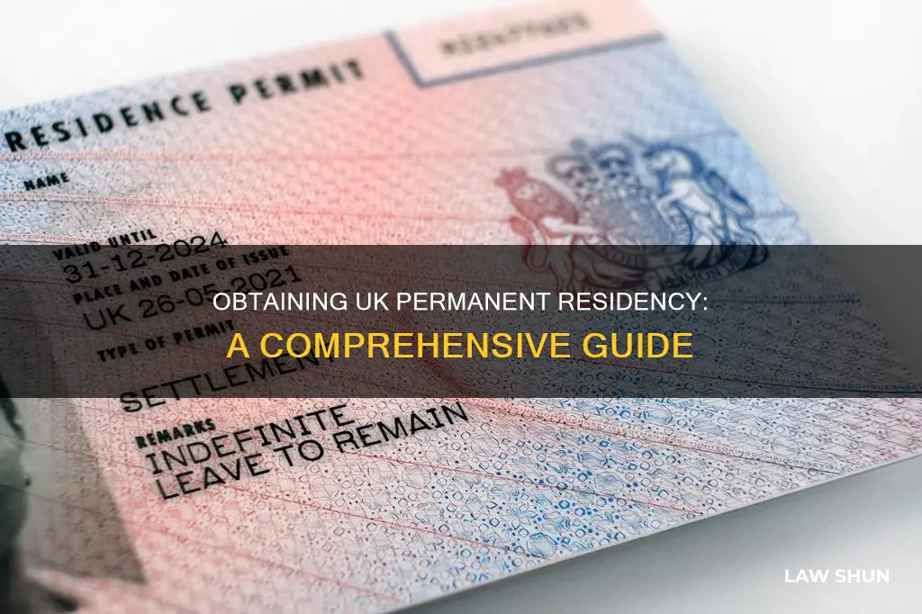 how to become a lawful permanent resident of the uk