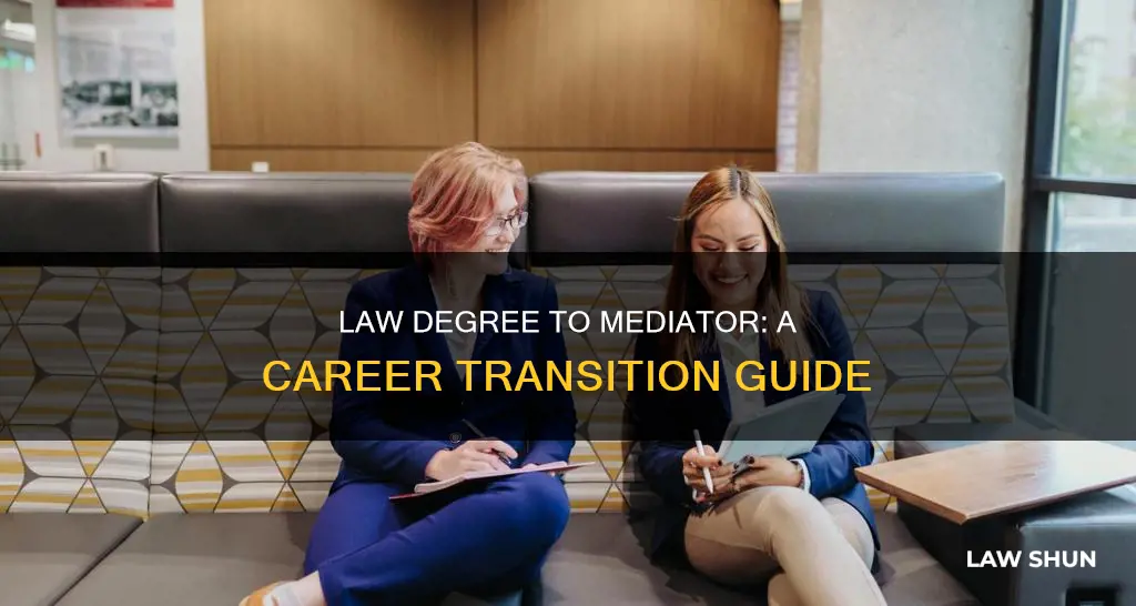 how to become a mediator with a law degree