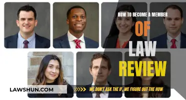 Join Law Review: Steps to Becoming a Member